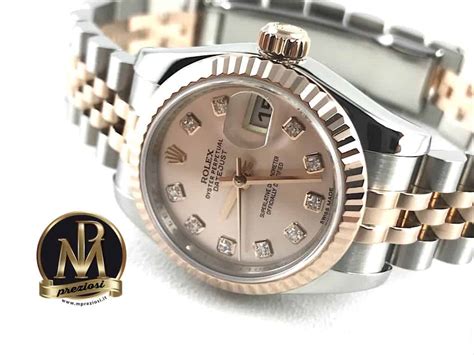 rolex datejust acciaio oro rosa usato|rolex datejust 36 prezzo.